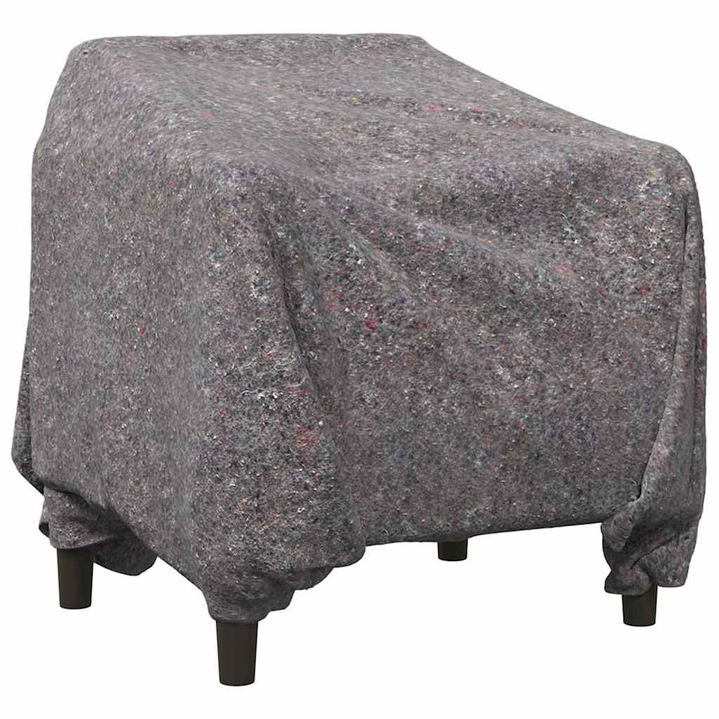 Vidaxx Umzugsdecken 10 Stück grau 150 x 200 cm Stoff