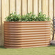 Vidaxx Hochbeet braun 160 x 80 x 81 cm Stahl