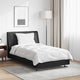 Vidaxx Bettdecke mit Kissen 2 Stück weiße Mikrofaser