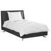 Vidaxx Bettdecke mit Kissen 2 Stück weiße Mikrofaser