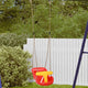Vidaxl Babyschaukel rot 36 x 43 x 42 cm Kunststoff