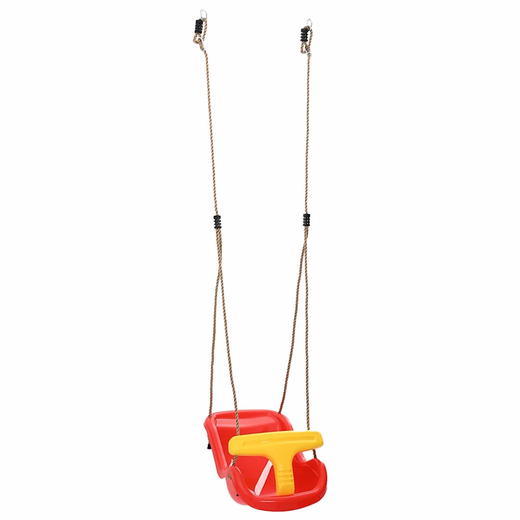 Vidaxl Babyschaukel 2 Stück rot 36 x 43 x 42 cm Kunststoff