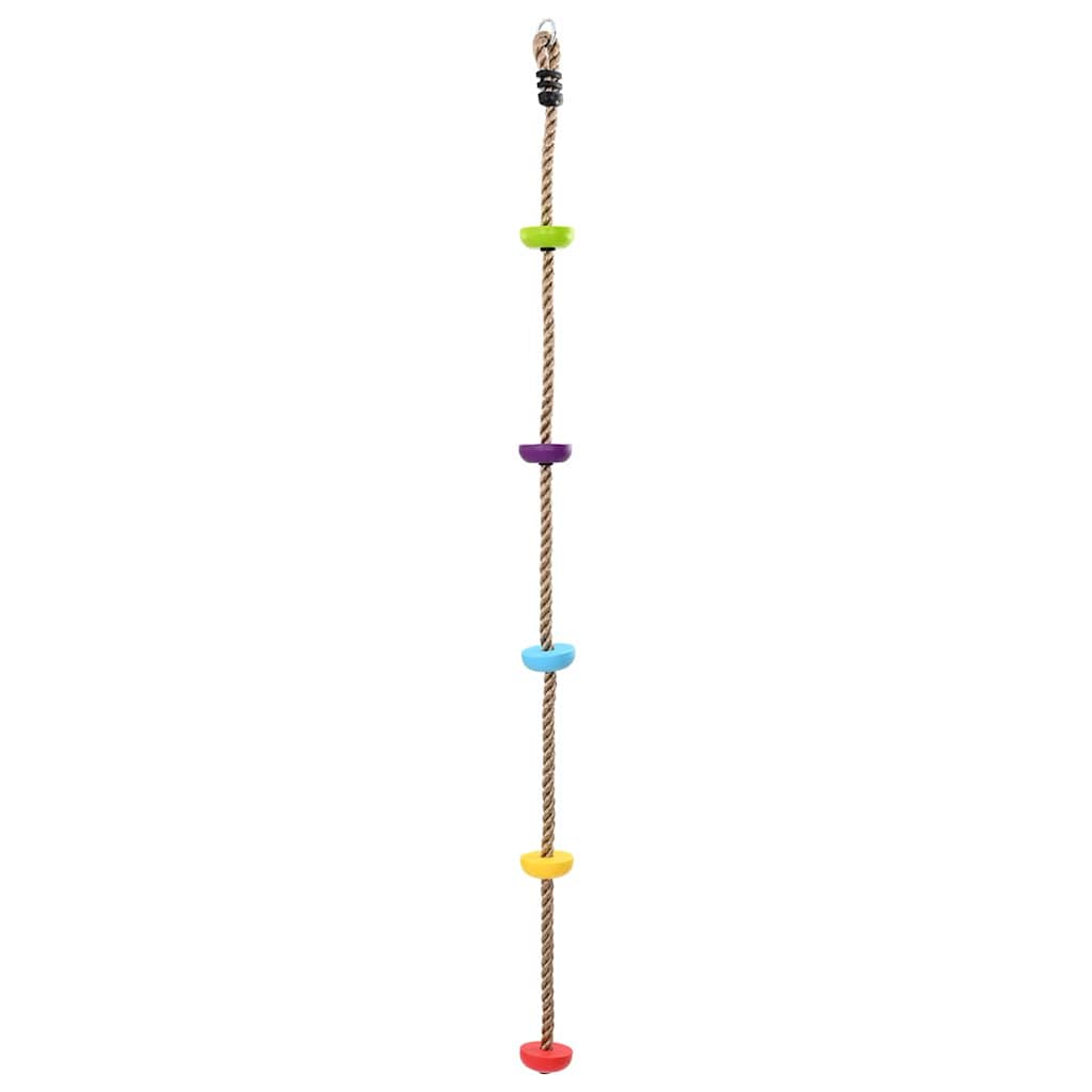 Vidaxx Kletterseil mehrfarbig 10,5 x 10,5 x 201 cm Polyester