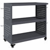 Vidaxx Werkzeugwagen Anthrazit 75 x 35 x 73 cm kaltgewalzter Stahl