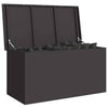 Vidaxx Outdoor-Aufbewahrungsbox schwarz 100 x 50,5 x 50 cm Stahl