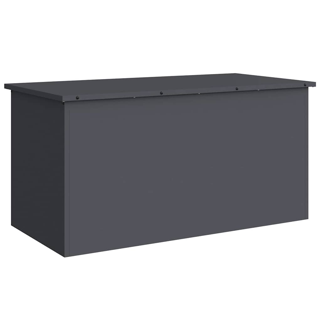 Vidaxx Outdoor-Aufbewahrungsbox Anthrazit 100 x 50,5 x 50 cm Stahl