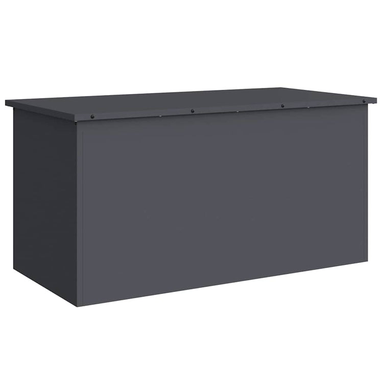 Vidaxx Outdoor-Aufbewahrungsbox Anthrazit 100 x 50,5 x 50 cm Stahl