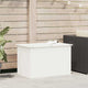 Vidaxx Outdoor-Aufbewahrungsbox weiß 80 x 50,5 x 50 cm Stahl