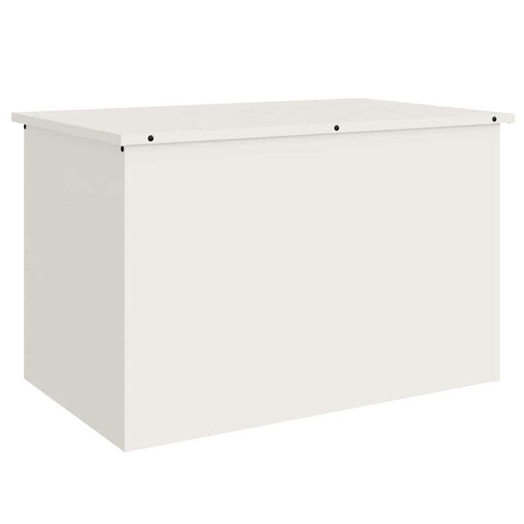 Vidaxx Outdoor-Aufbewahrungsbox weiß 80 x 50,5 x 50 cm Stahl
