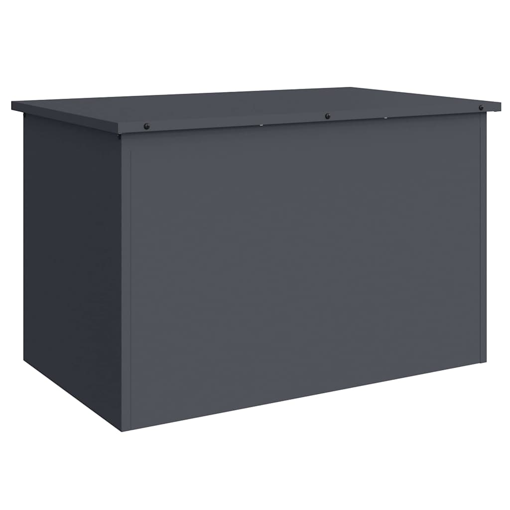 Vidaxx Outdoor-Aufbewahrungsbox Anthrazit 80 x 50,5 x 50 cm Stahl
