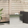 Vidaxx Outdoor-Aufbewahrungsbox Silber 80 x 50,5 x 50 cm Stahl