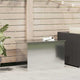 Vidaxx Outdoor-Aufbewahrungsbox Silber 80 x 50,5 x 50 cm Stahl