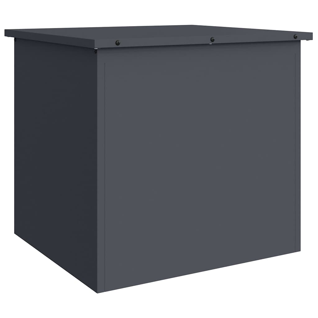 Vidaxx Outdoor-Aufbewahrungsbox Anthrazit 55 x 50,5 x 50 cm Stahl