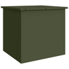 Vidaxx Outdoor-Aufbewahrungsbox olivgrün 55 x 50,5 x 50 cm Stahl