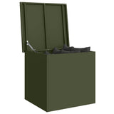Vidaxx Outdoor-Aufbewahrungsbox olivgrün 55 x 50,5 x 50 cm Stahl - afbeelding 3