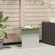 Vidaxx Outdoor-Aufbewahrungsbox Silber 55 x 50,5 x 50 cm Stahl