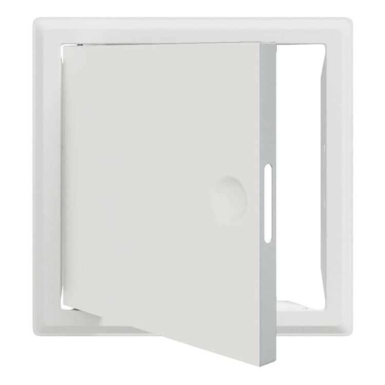 VidaXL Zugangsklappe weiß 63 x 33 x 3 cm Stahl