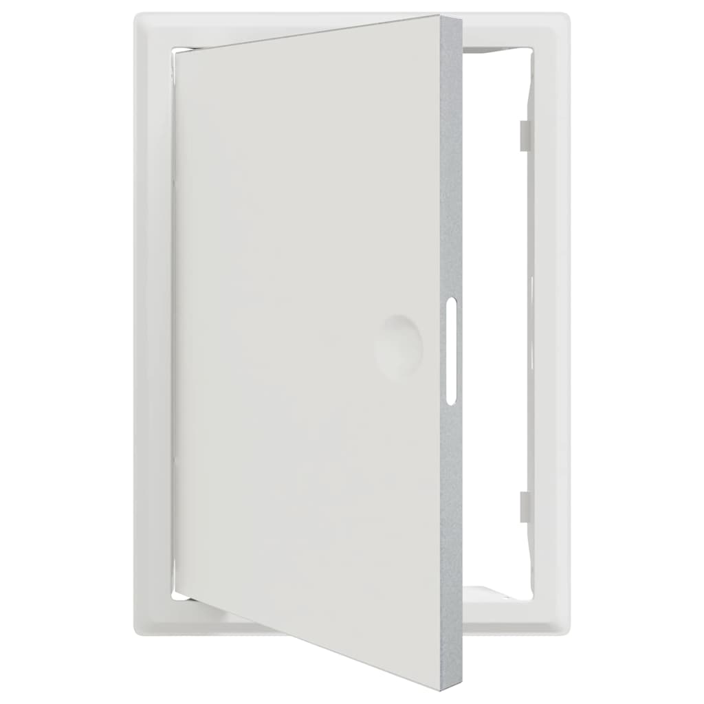 VidaXL Zugangsklappe weiß 63 x 33 x 3 cm Stahl