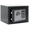 Vidaxl digitaler Safe mit Schloss dunkelgrau 23 x 17 x 17 cm Stahl