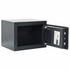 Vidaxl digitaler Safe mit Schloss dunkelgrau 23 x 17 x 17 cm Stahl