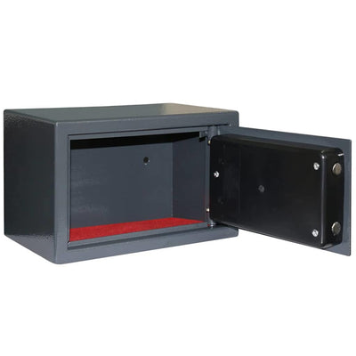 Vidaxl digitaler Safe mit Schloss dunkelgrau 31 x 20 x 20 cm Stahl