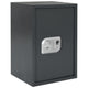 Vidaxl digitaler Safe mit Schloss dunkelgrau 35 x 31 x 50 cm Stahl