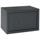 Vidaxx Tresor mit Schloss dunkelgrau 31 x 20 x 20 cm Stahl
