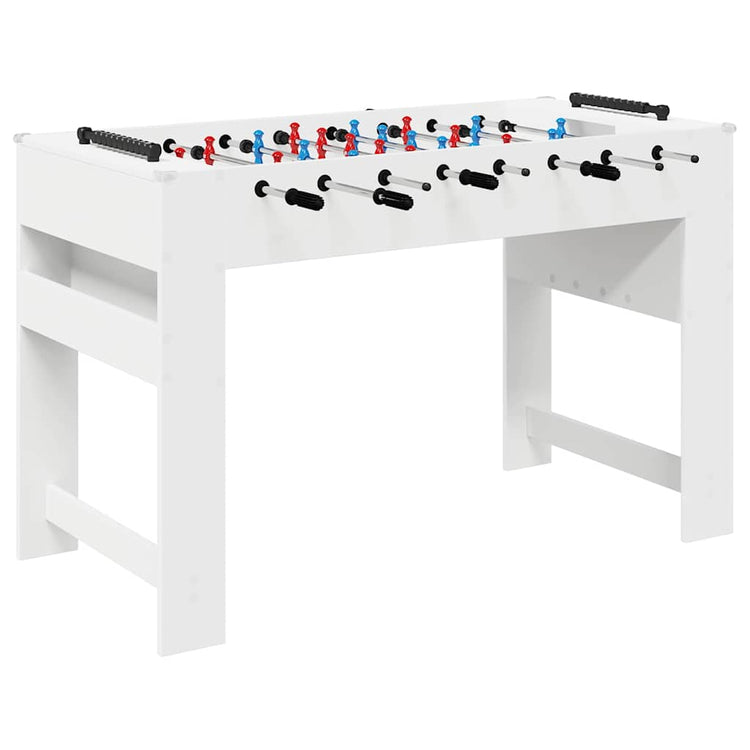 Vidaxx weißer Kickertisch 125 x 60,5 x 80 cm, fertiges Holz