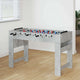 Vidaxx Kickertisch Betongrau 125 x 60,5 x 80 cm Fertigholz