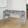 Vidaxl Kickertisch, graues Sonoma, 125 x 60,5 x 80 cm, fertiges Holz