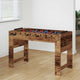 Vidaxx Altholz Kickertisch 125 x 60,5 x 80 cm verarbeitetes Holz