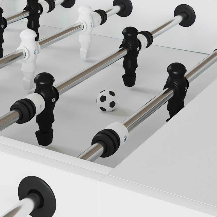 Vidaxl Tischfußball 12 Stück weiß 3,6 x 3,6 cm Polypropylen
