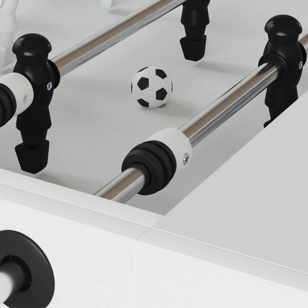 Vidaxl Kickertisch-Stoßstangen 3 x 3 x 2 cm Stange 16 Stück schwarzer Kunststoff