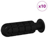 Vidaxl Kickertischgriffe 10 Stück schwarz 2,8 x 2,8 x 9,3 cm