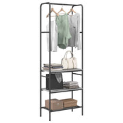 Vidaxl Kleiderständer mit Regal, graues Sonoma, 60 x 30 x 171 cm, fertiges Holz - afbeelding 3
