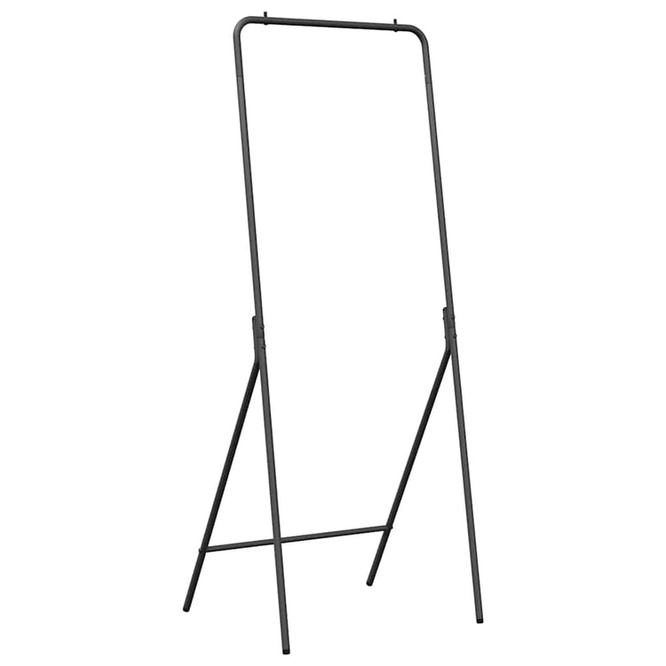 Vidaxx Kleiderständer schwarz 60 x 53 x 155 cm Stahl
