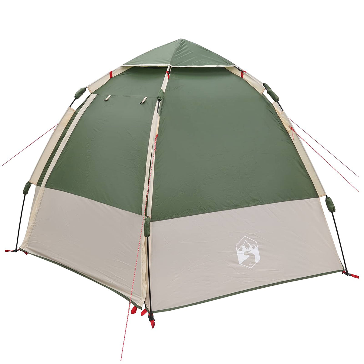 VidaXL Sofortzelt mit Regenschutz für 4 Personen mit Schnellverschluss