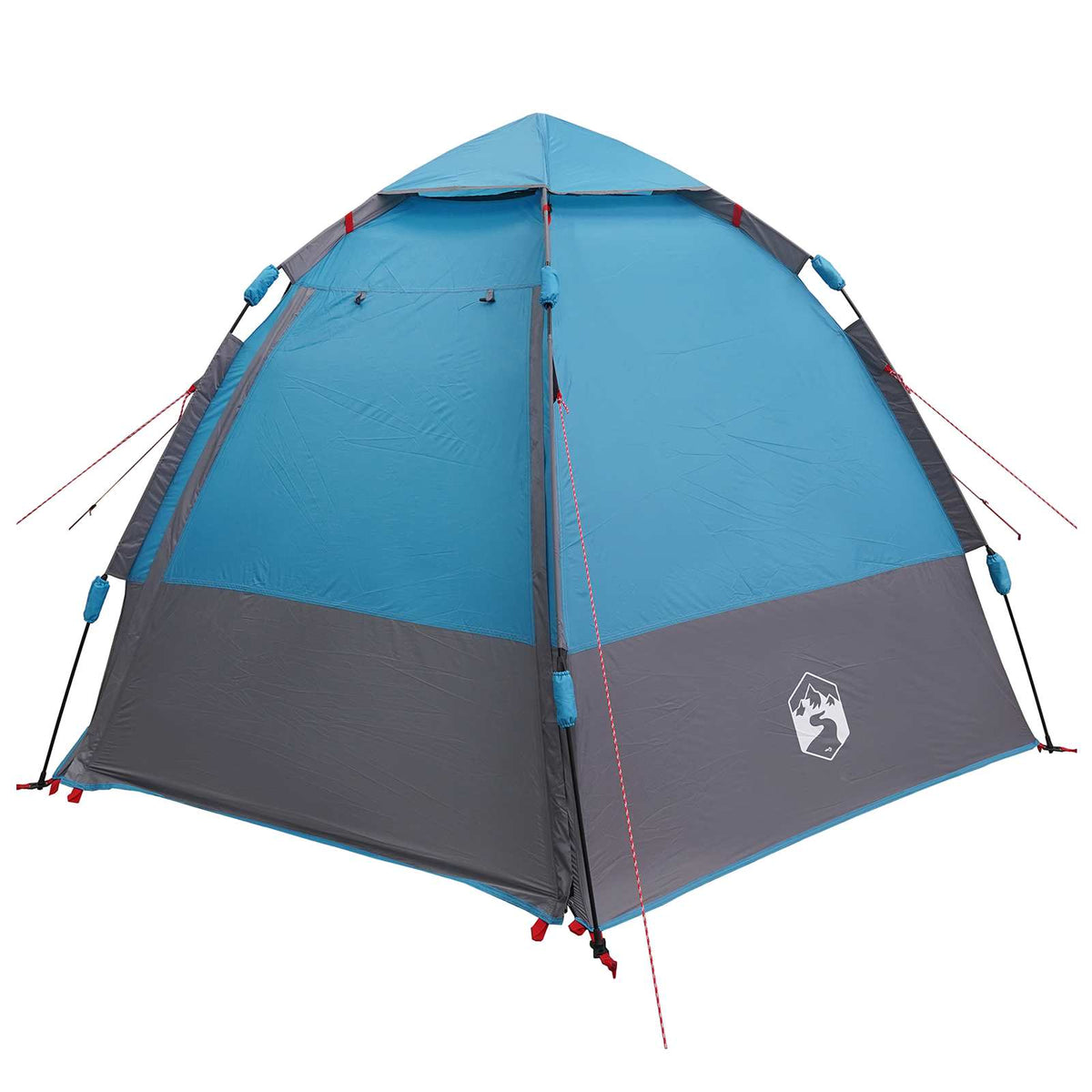VidaXL Sofortzelt mit Regenschutz für 4 Personen mit Schnellverschluss