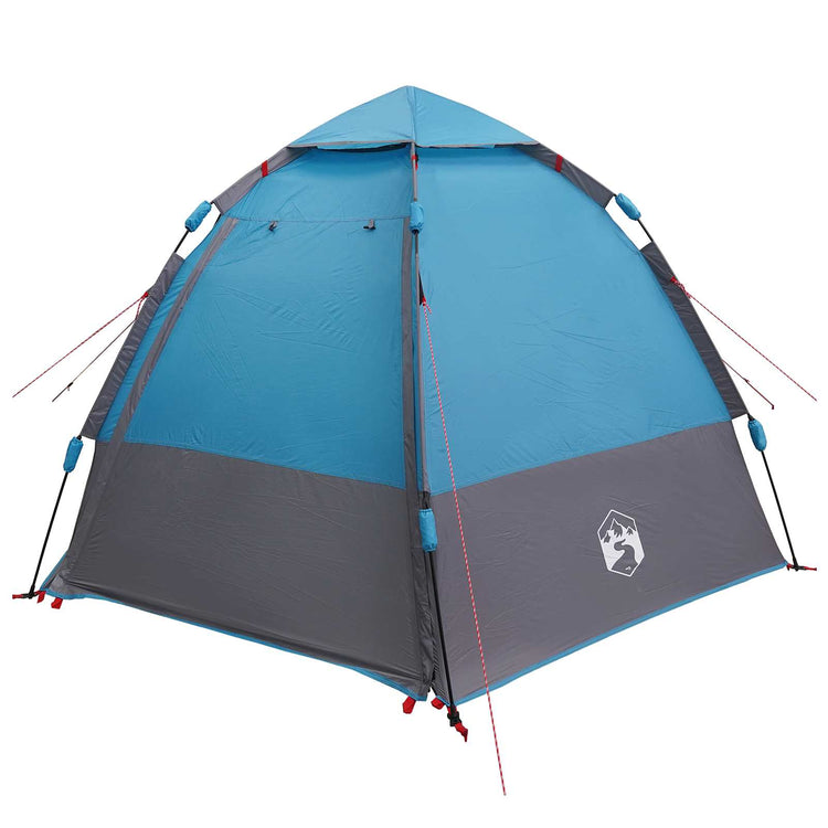VidaXL Sofortzelt mit Regenschutz für 4 Personen mit Schnellverschluss