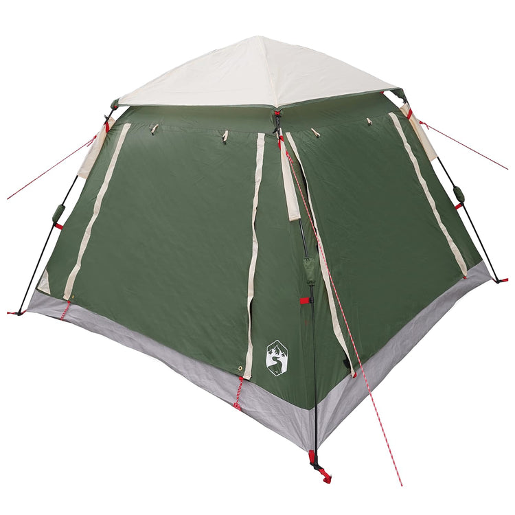 VidaXL Sofortzelt mit Regenschutz für 3 Personen mit Schnellverschluss