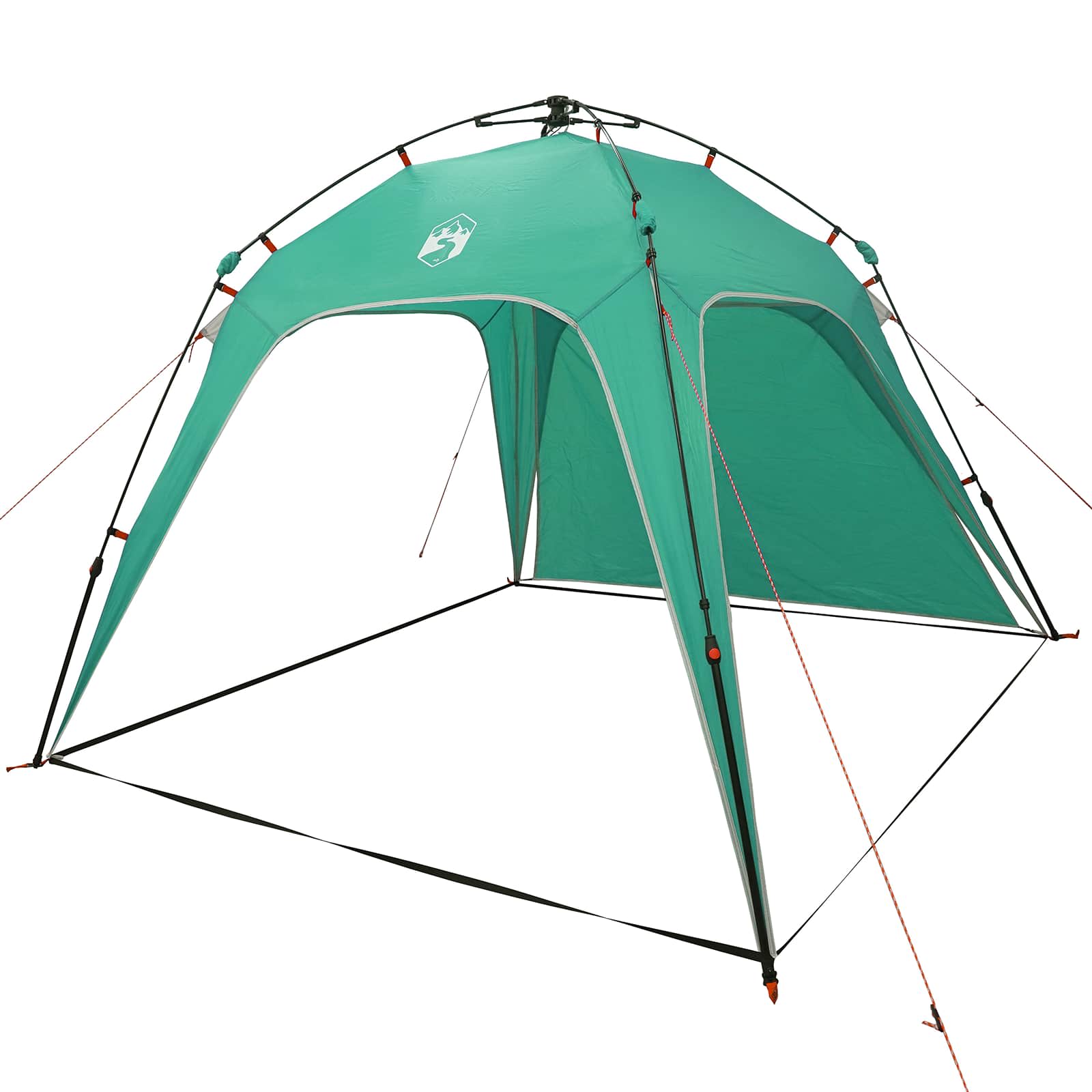 VidaXL Instant-Zelt 4-Personen-Schnellspanner meergrün 260 x 260 x 197 cm