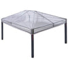 VidaXL Pavillon-Abdeckung Ersatz transparent 400 x 300 x 32 cm PVC
