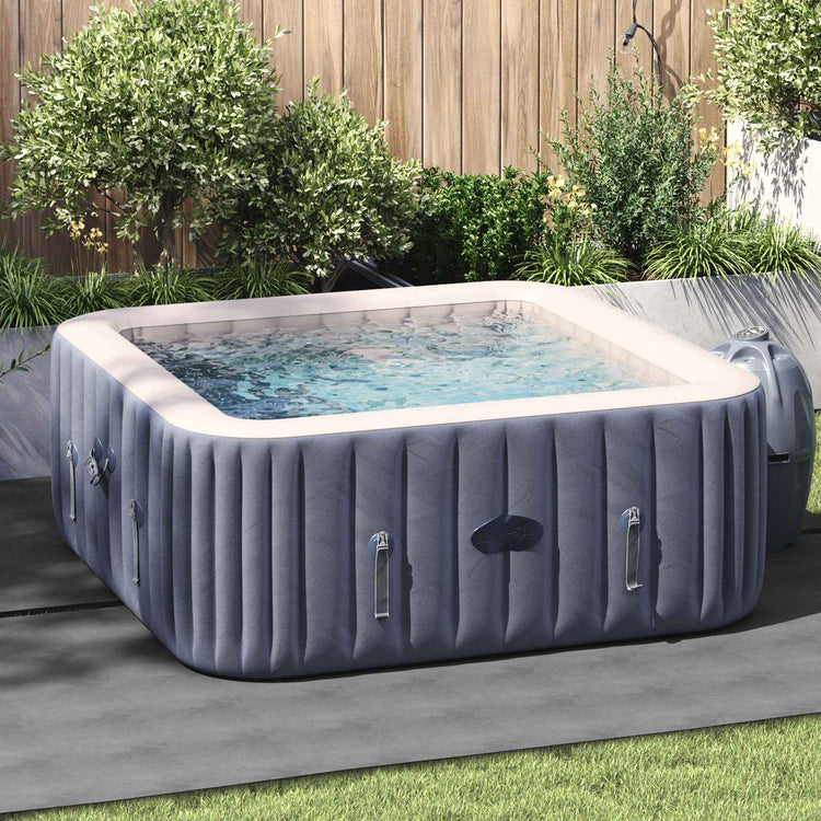 Vidaxl Schwimmbadbodenplane hellgrau 274 x 274 x 0,1 cm