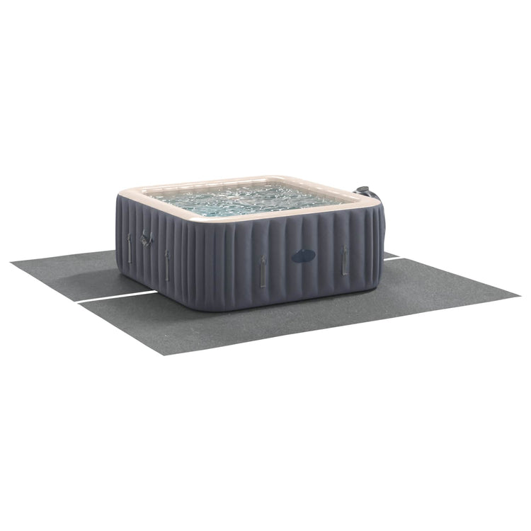 Vidaxl Schwimmbadbodenplane hellgrau 274 x 274 x 0,1 cm
