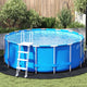 Vidaxl Schwimmbadbodenplane schwarz ø 244 cm Vliesstoff