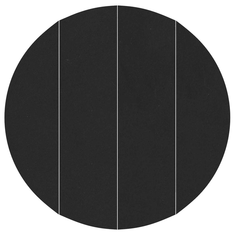 Vidaxl Schwimmbadbodenplane schwarz ø 428 cm Vliesstoff