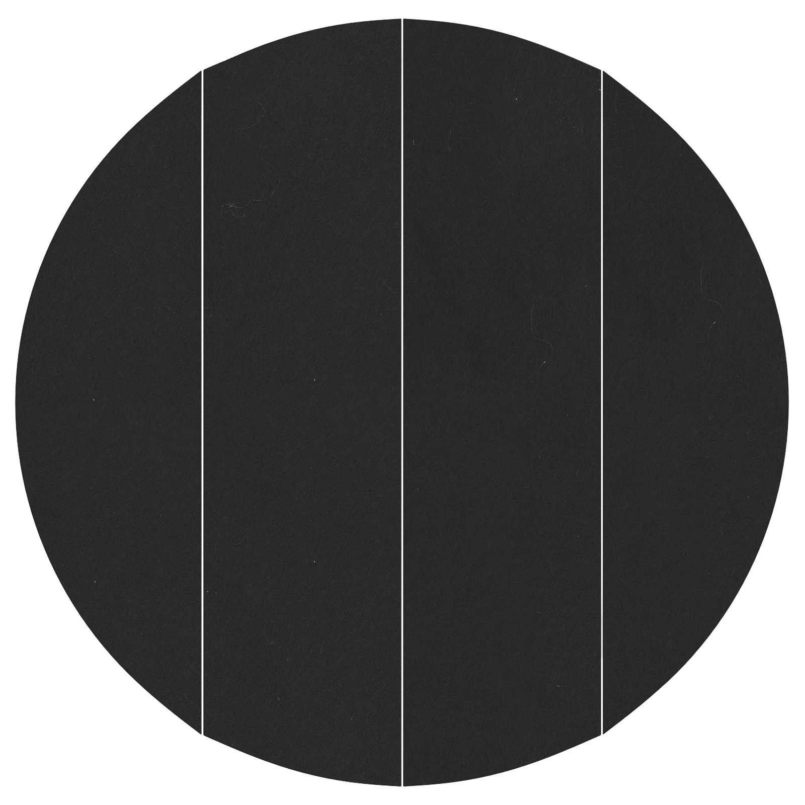 Vidaxl Schwimmbadbodenplane schwarz ø 458 cm Vliesstoff