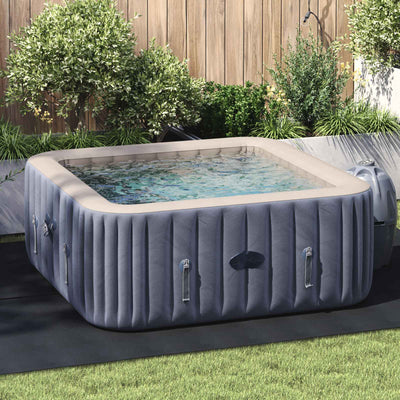 Vidaxl Schwimmbadbodenplane schwarz 300 x 220 x 0,1 cm Vliesstoff