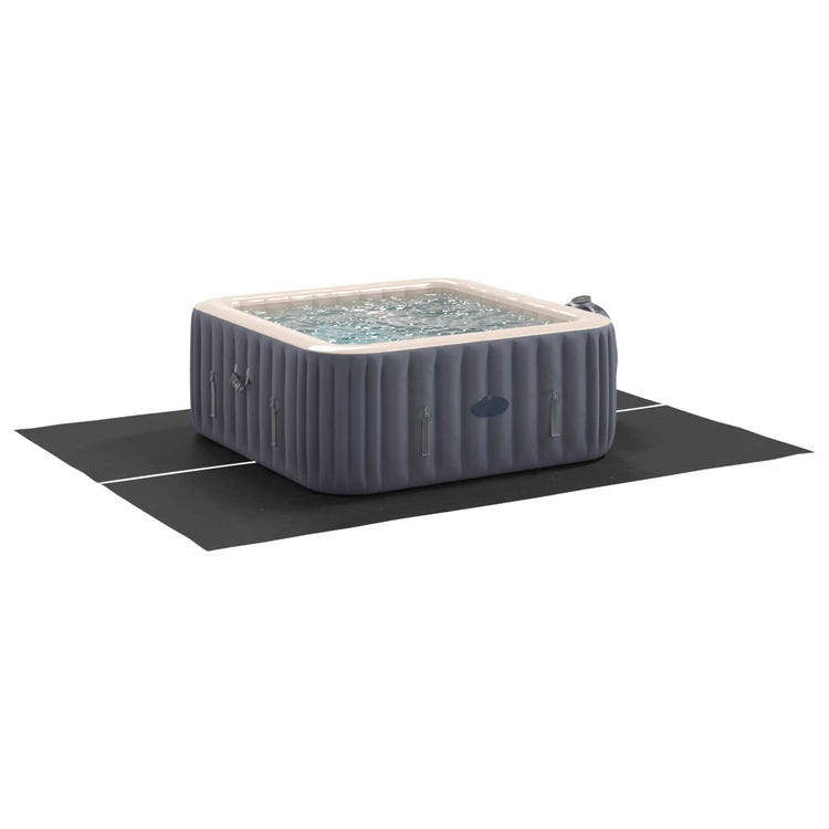 Vidaxl Schwimmbadbodenplane schwarz 300 x 220 x 0,1 cm Vliesstoff