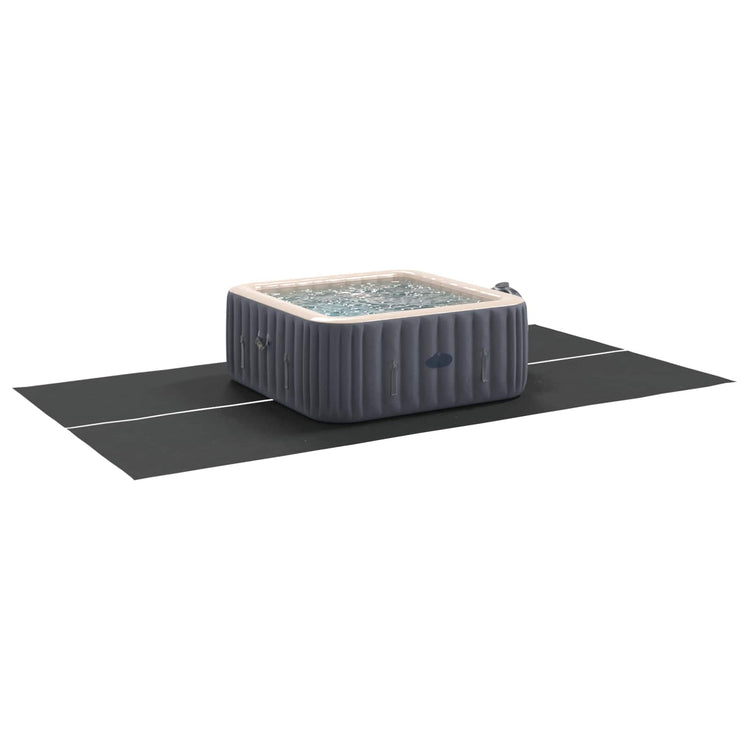 Vidaxl Schwimmbadbodenplane schwarz 420 x 220 x 0,1 cm Vliesstoff